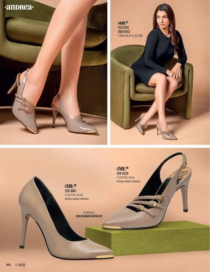 Catálogo de ANDREA - CALZADO DAMA 26 de agosto al 25 de enero 2025 - Pagina 93