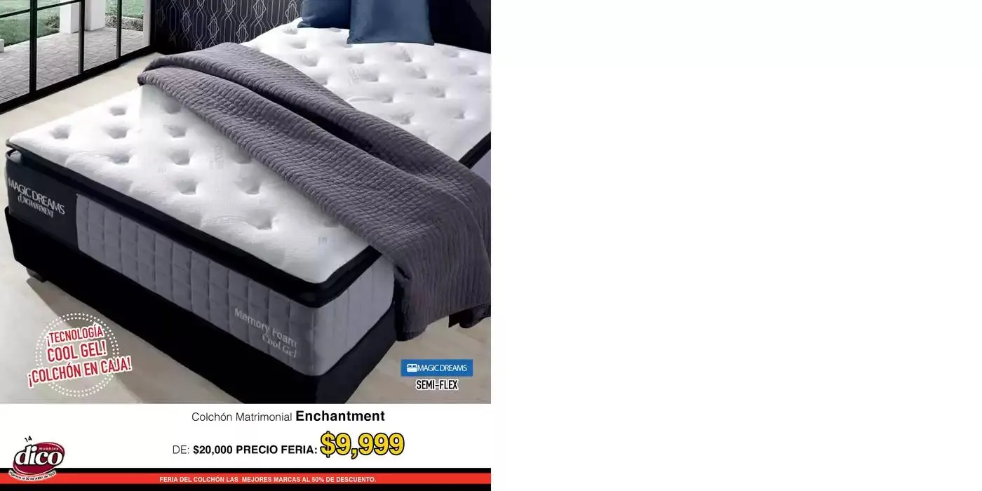 Catálogo de Muebles Dico Feria Del Colchon Centro 2025 10 de abril al 30 de abril 2025 - Pagina 14