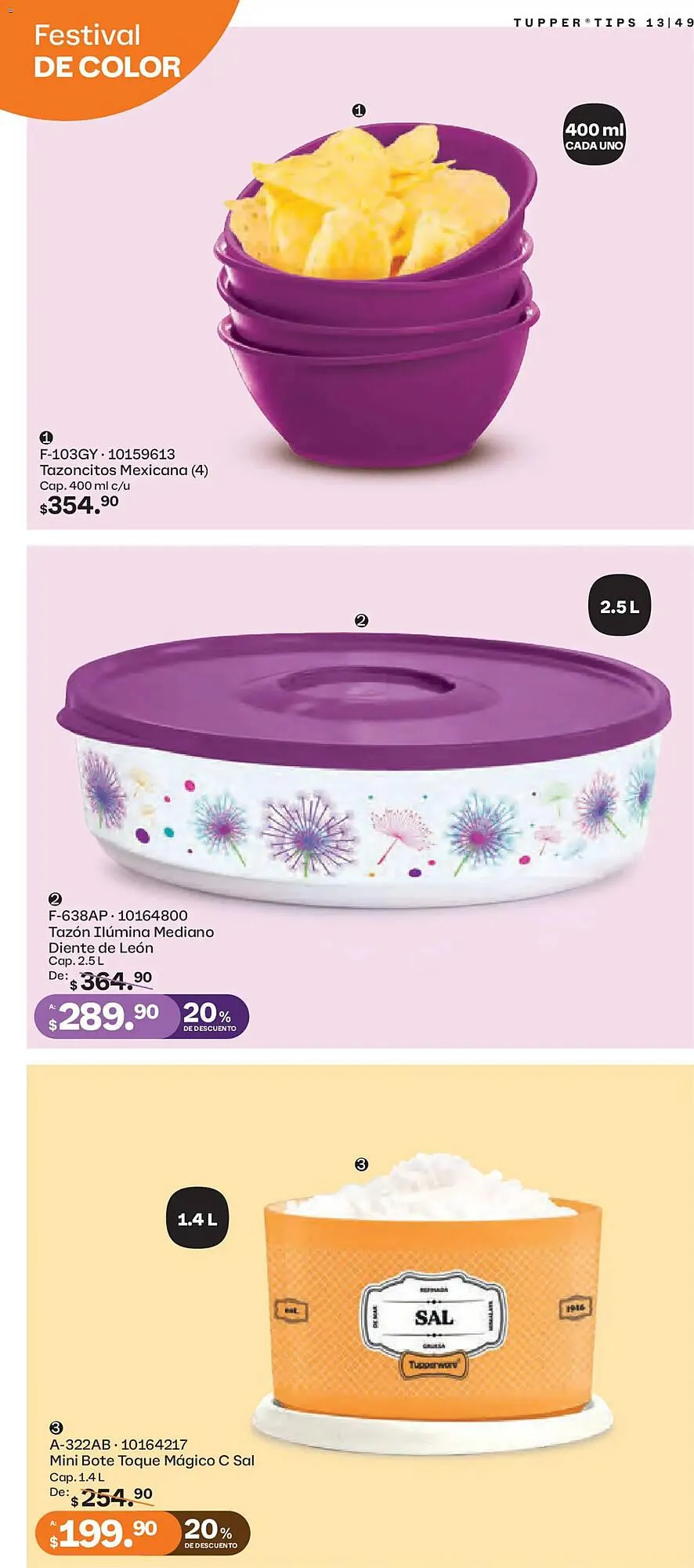 Catálogo de Catálogo Tupperware 1 de diciembre al 28 de diciembre 2025 - Pagina 49