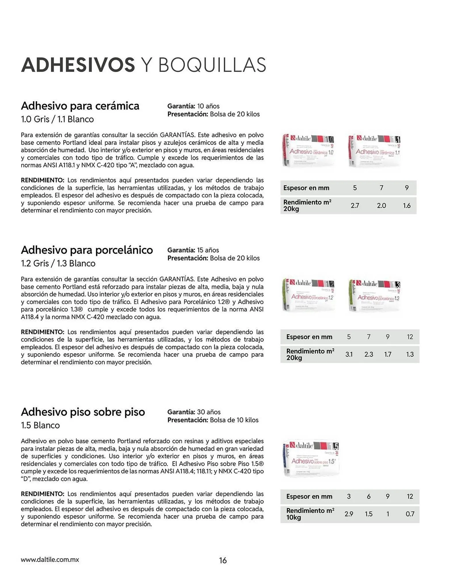 Catálogo de Catálogo Daltile 13 de enero al 31 de diciembre 2026 - Pagina 16