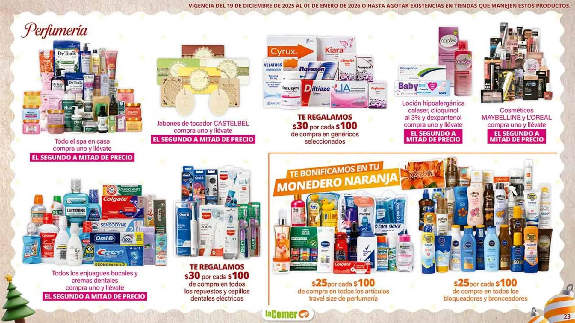 Catálogo de Folleto La Comer 19 de diciembre al 1 de enero 2026 - Pagina 23