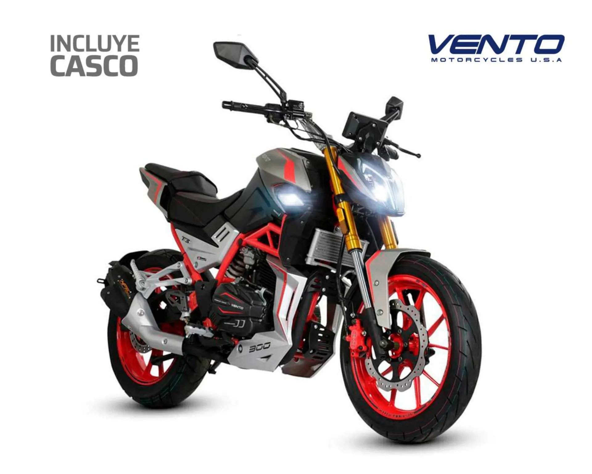 Motocicleta Vento Nitrox 300 T3 300 cc 2024