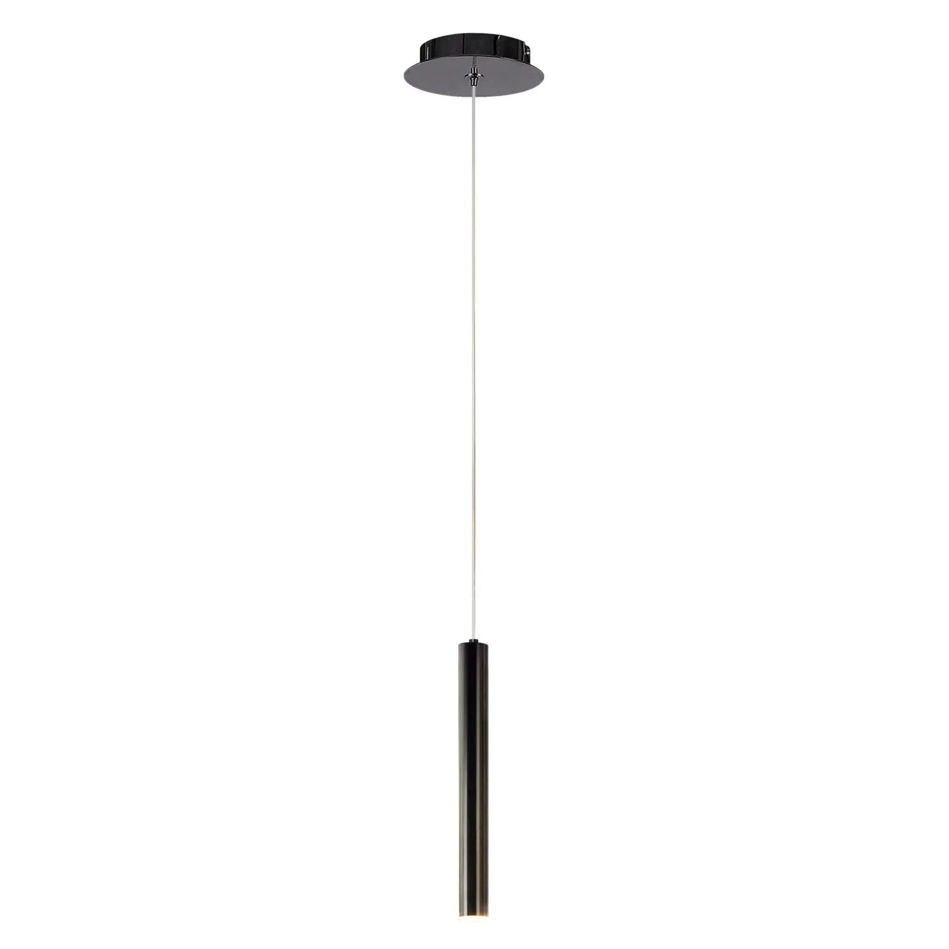 Lámpara colgante led de interior tipo cilindro MINHA 2.5 x 30cm con cable de 3m