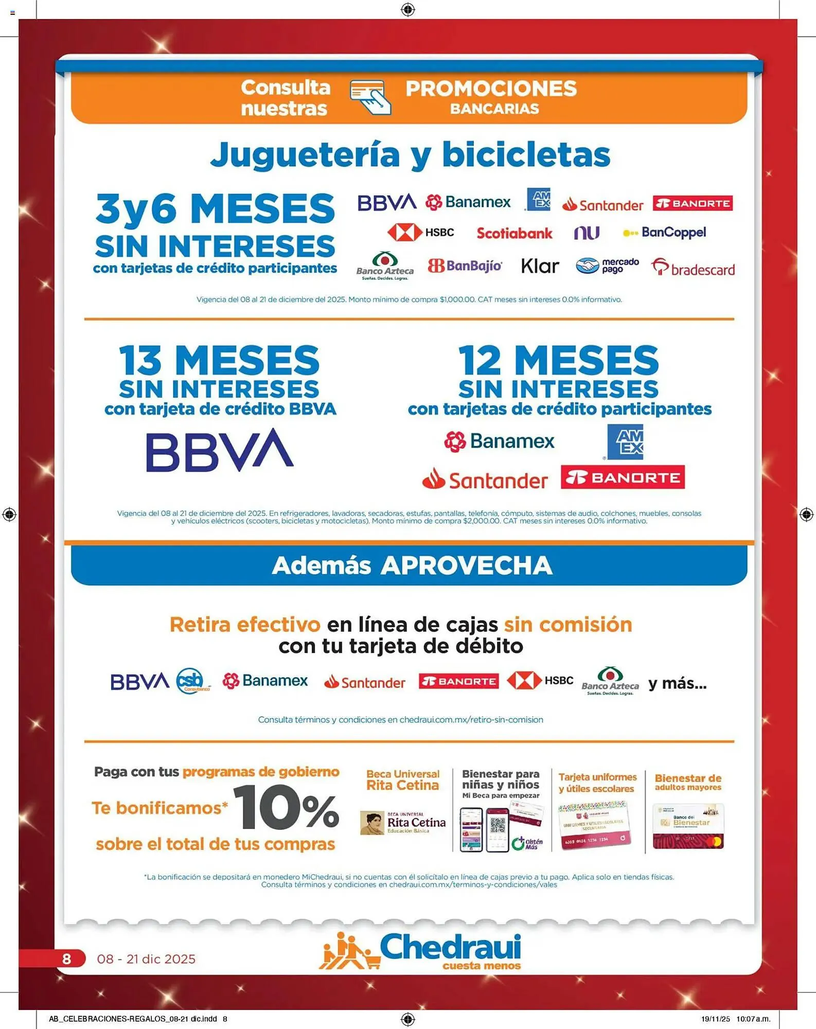 Catálogo de Folleto Chedraui 8 de diciembre al 22 de diciembre 2025 - Pagina 8