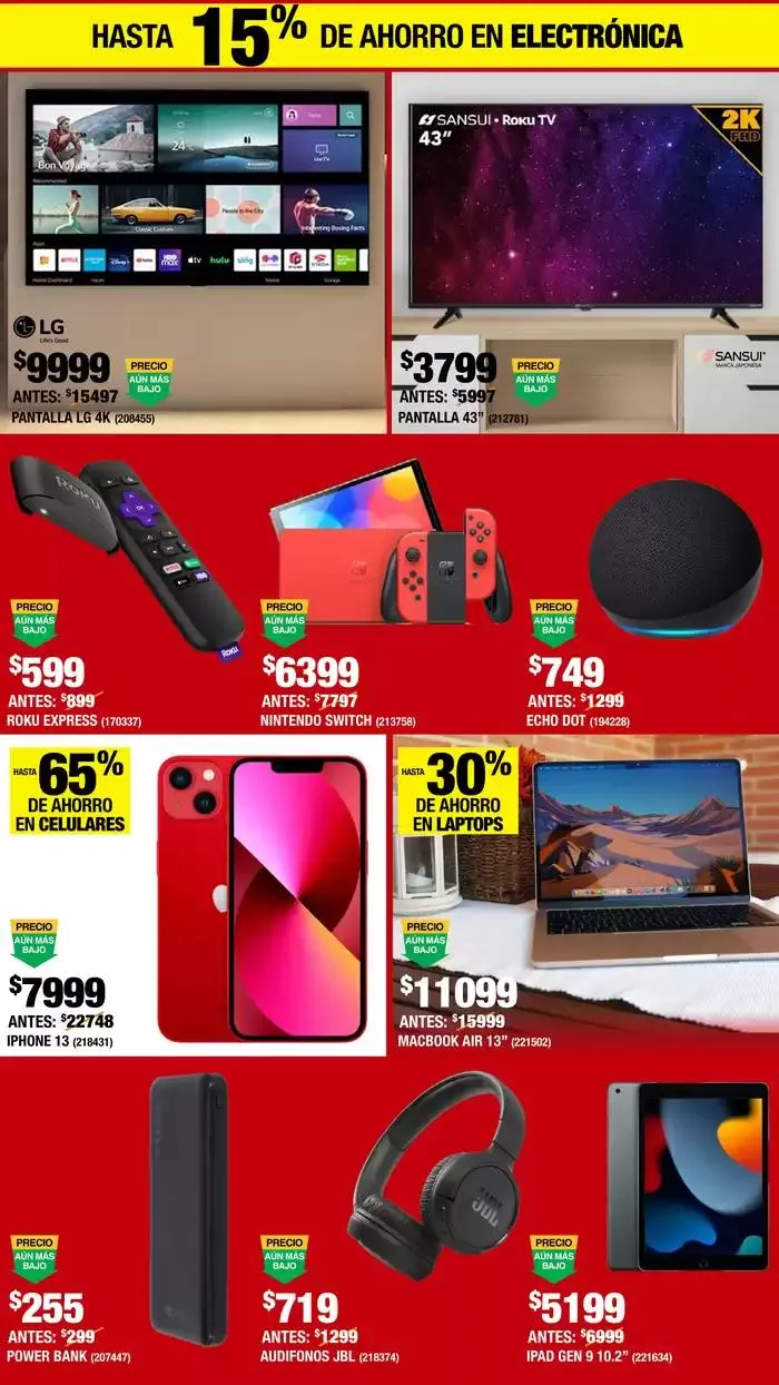 Catálogo de The Home Depot - 4 días de ahorros ¡en grande! 15 de noviembre al 18 de noviembre 2024 - Pagina 9