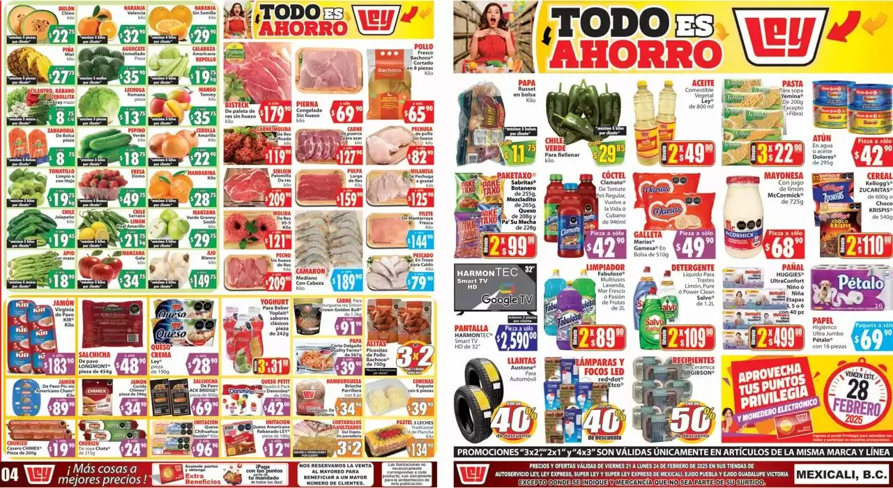 Catálogo de Nuestras mejores ofertas para ti 21 de febrero al 24 de febrero 2025 - Pagina 1