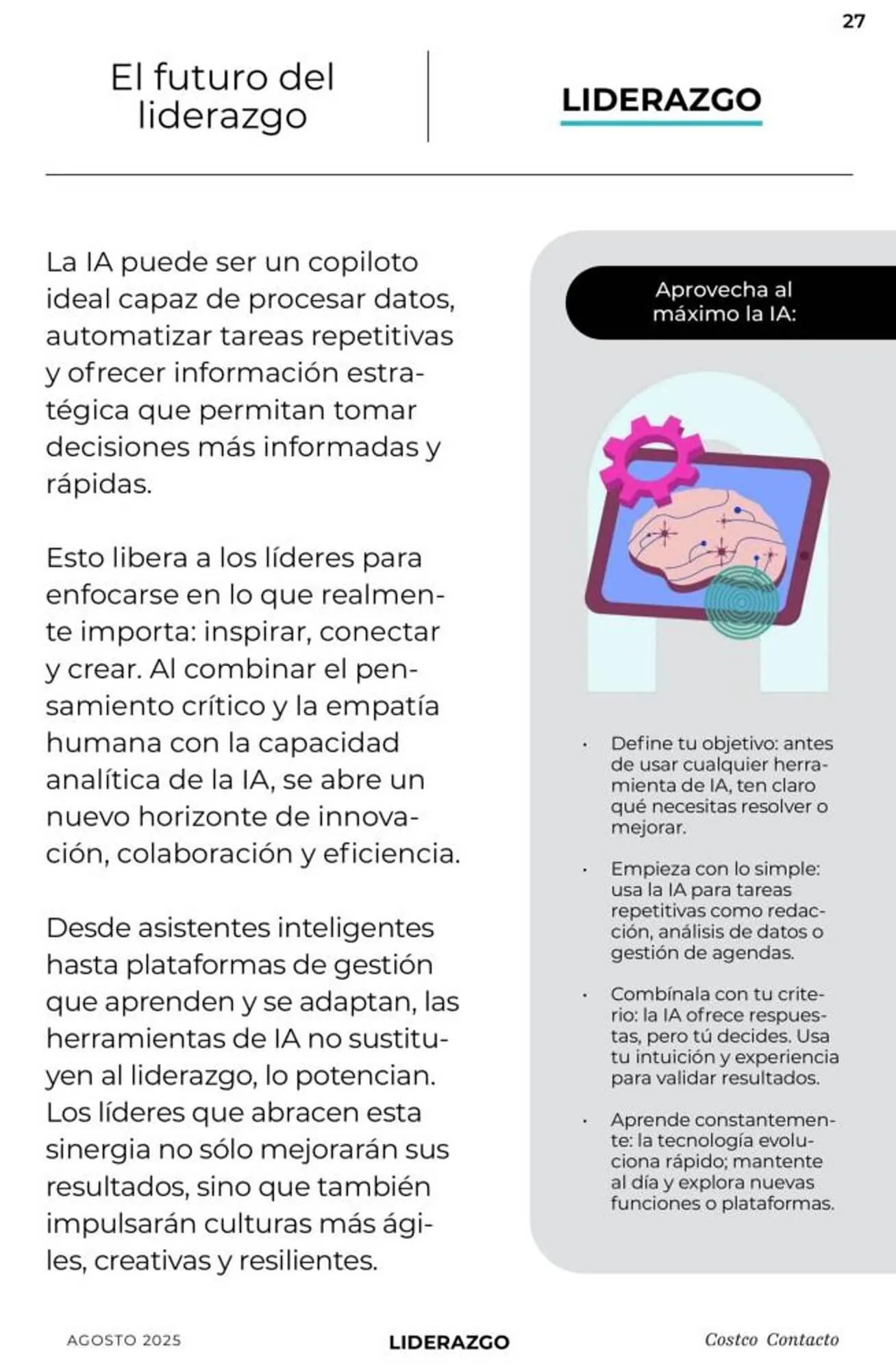 Catálogo de Catálogo Costco 1 de agosto al 31 de agosto 2025 - Pagina 27