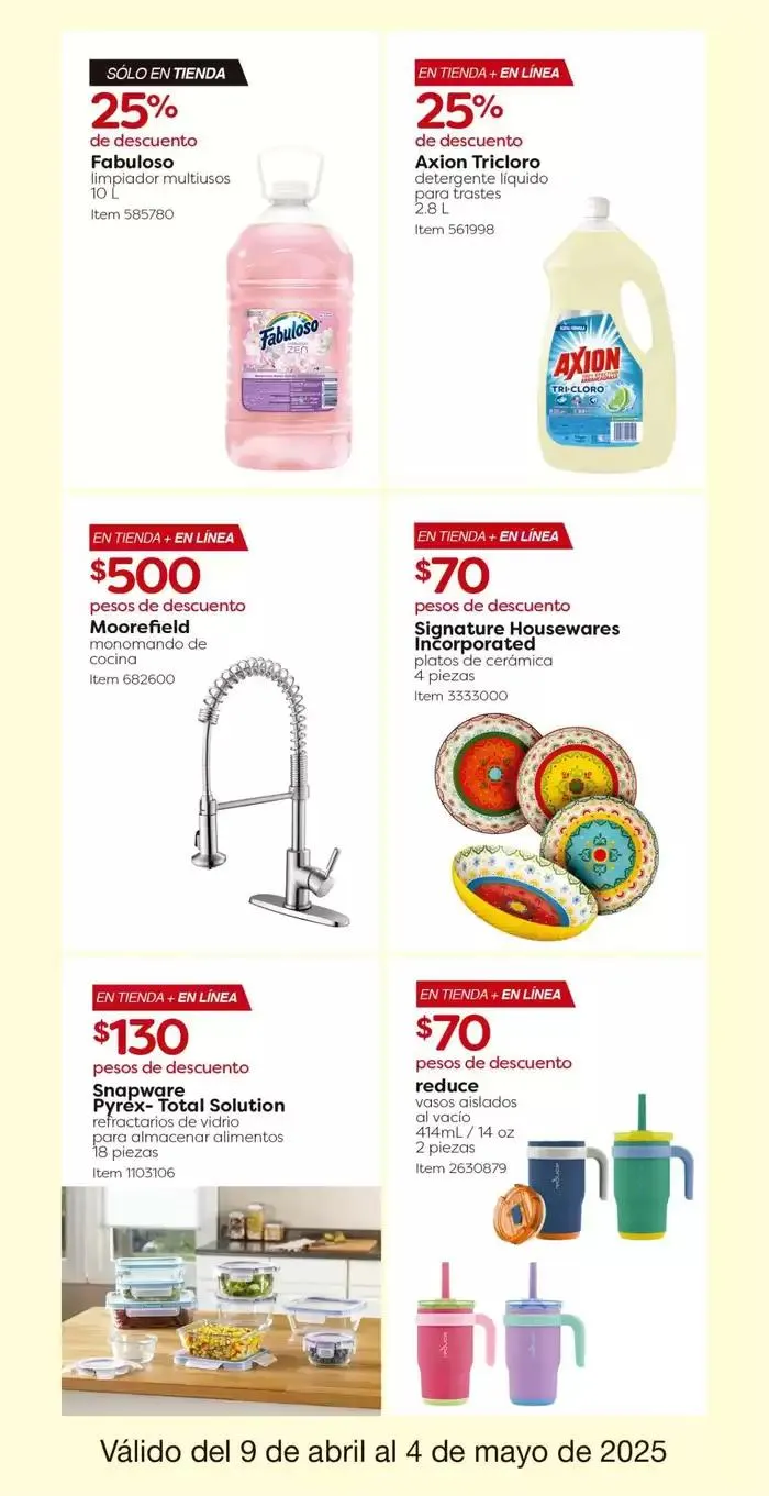 Catálogo de Cuponera Costco 9 de abril al 4 de mayo 2025 - Pagina 12