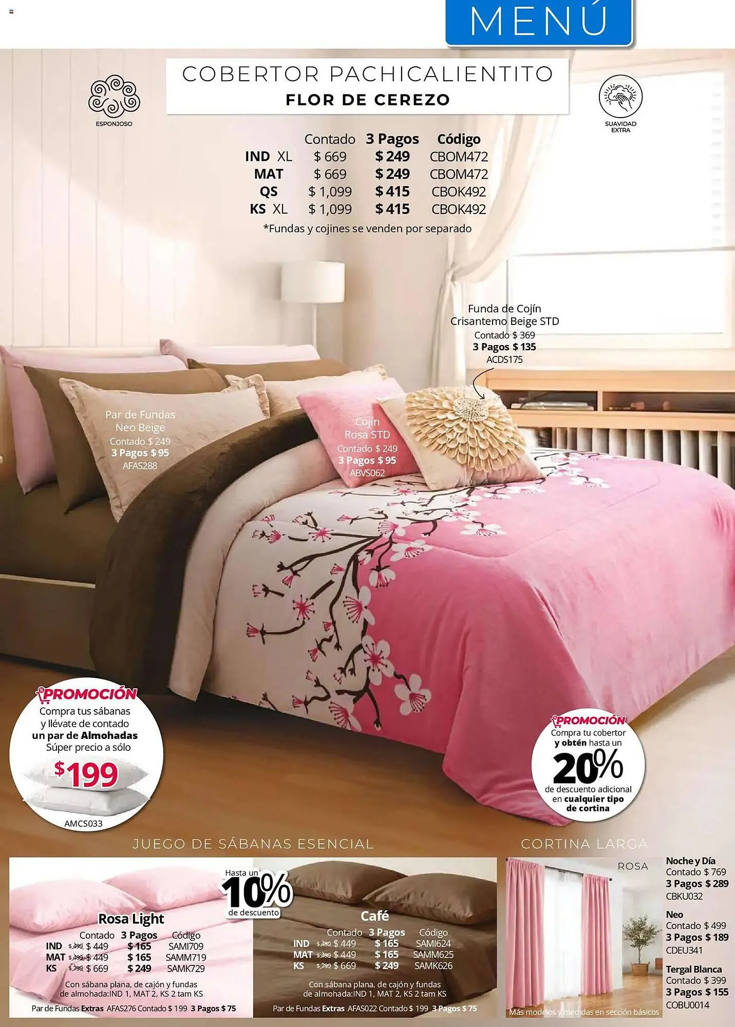 Catálogo de Catálogo Colchas Concord 1 de mayo al 1 de agosto 2026 - Pagina 286