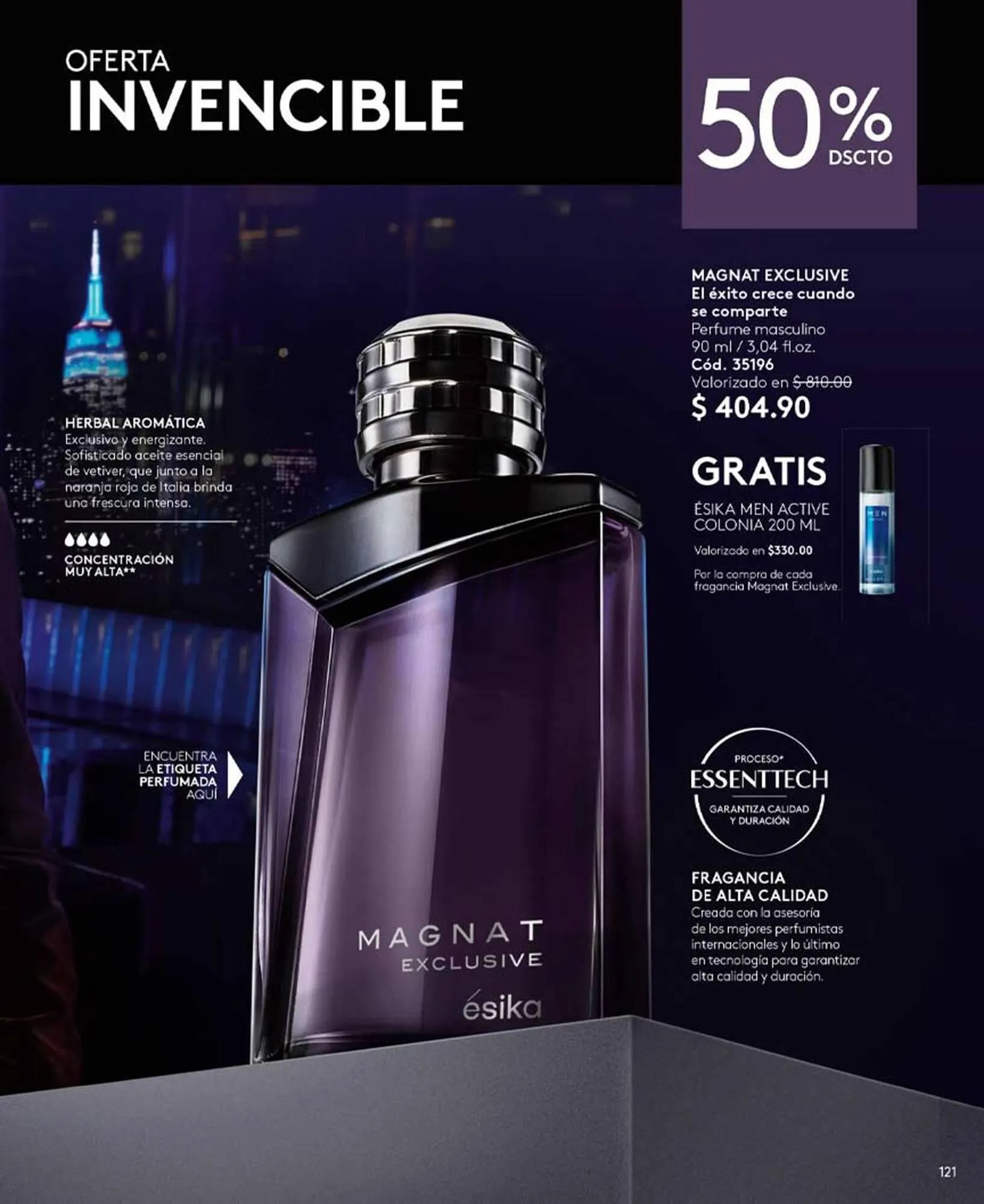 Catálogo de Catálogo Ésika 4 de enero al 29 de febrero 2024 - Pagina 121