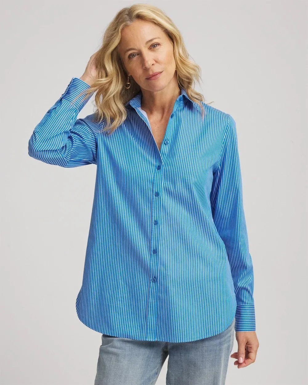 No Iron ™ Classic Striped Shirt