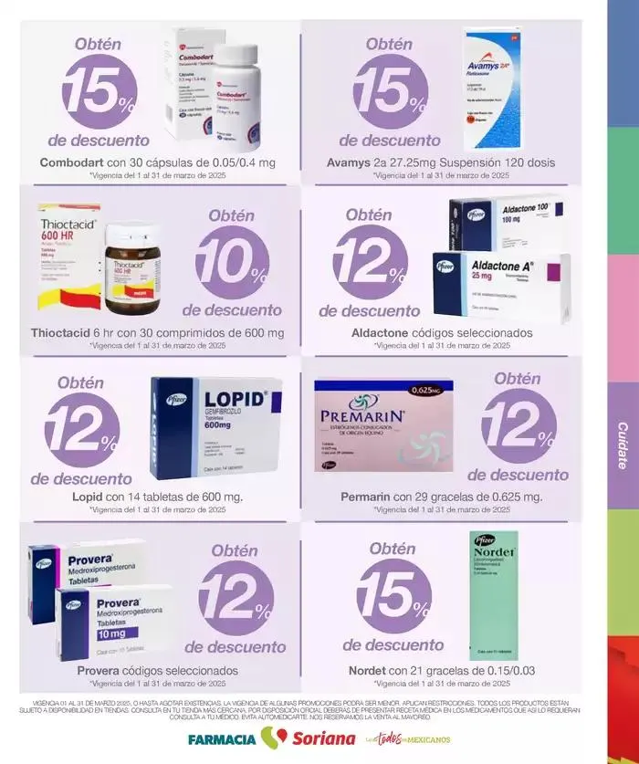 Catálogo de Folleto Farmacia Marzo Híper Nacional 4 de marzo al 31 de marzo 2025 - Pagina 17