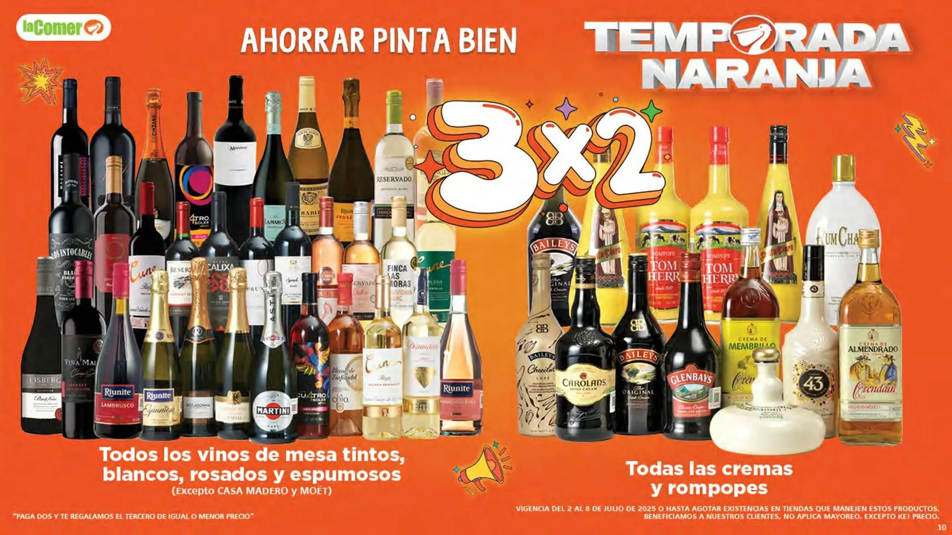 Catálogo de Catálogo La Comer 2 de julio al 8 de julio 2025 - Pagina 10