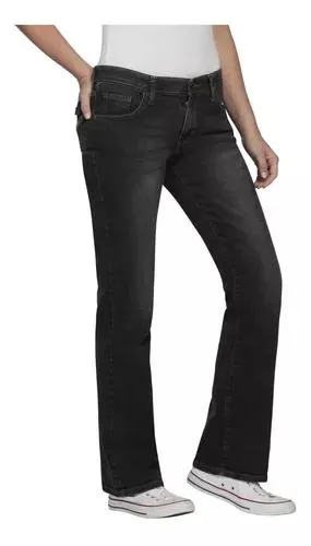 Pantalon Jeans Vaquero Cintura Alta Wrangler Mujer W04