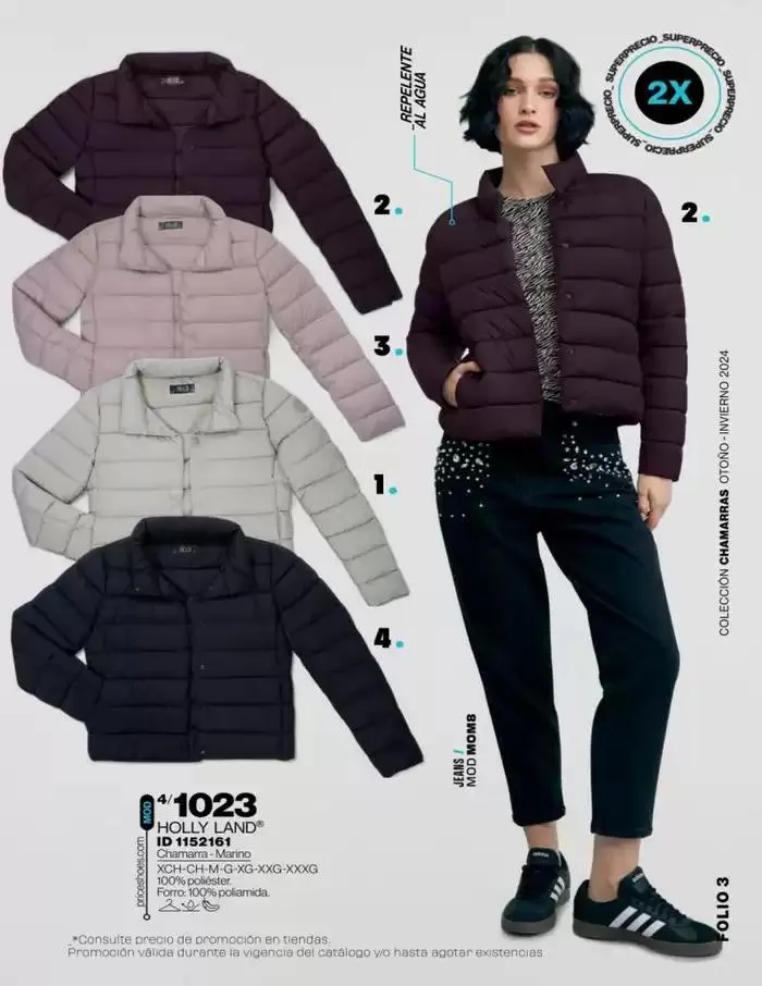 Catálogo de CHAMARRAS | 2024 | 1E 5 de noviembre al 31 de enero 2025 - Pagina 5