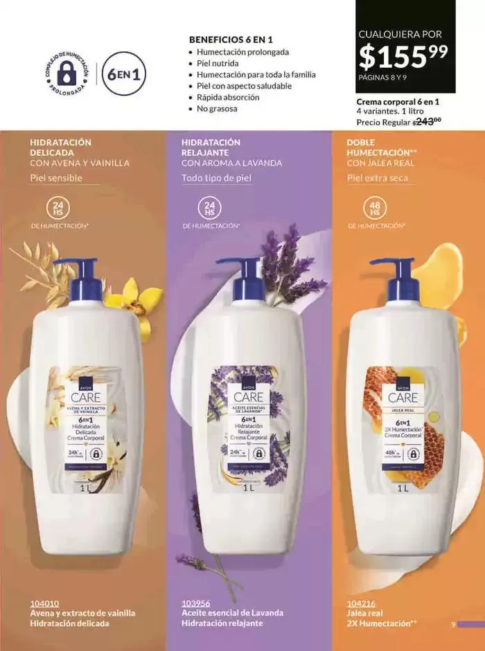 Catálogo de Avon COSMÉTICOS C2 3 de enero al 3 de febrero 2025 - Pagina 9
