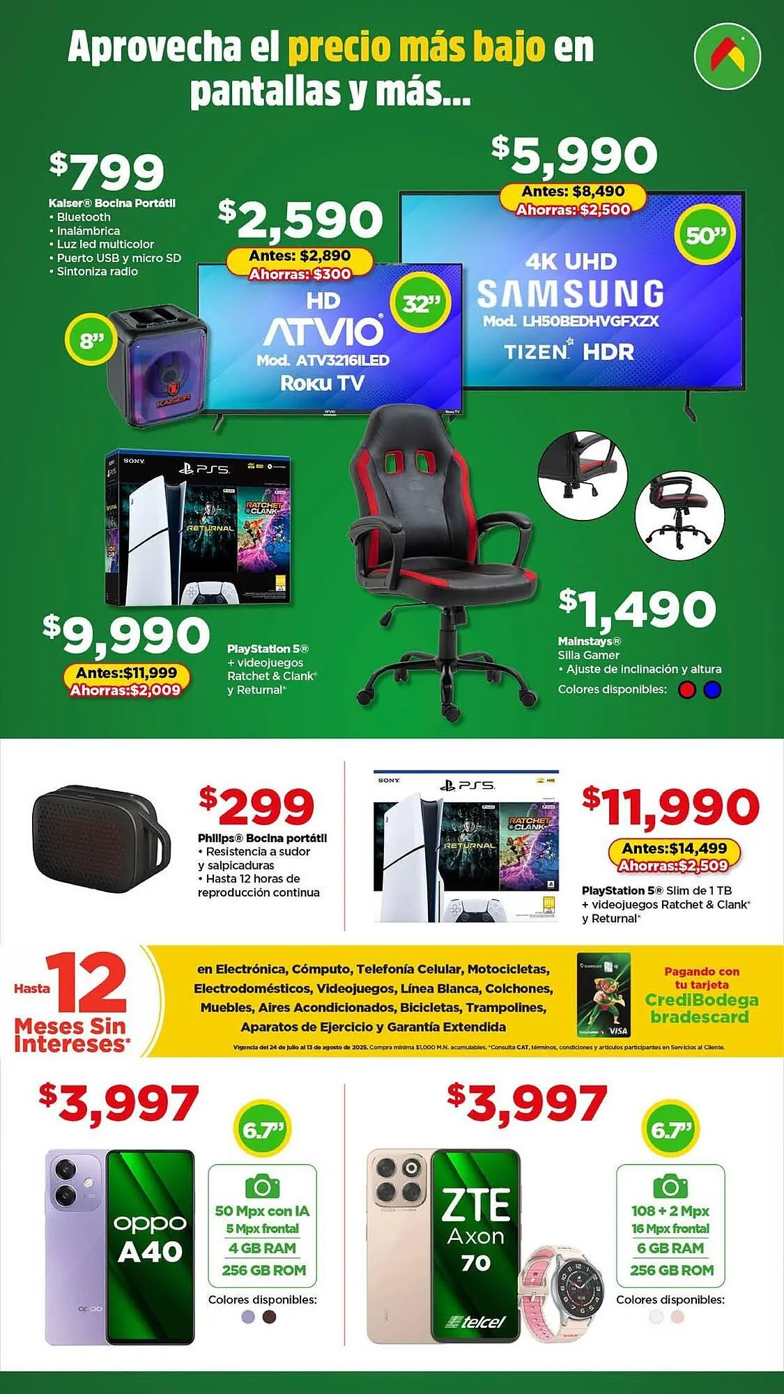 Catálogo de Catálogo Bodega Aurrerá 30 de julio al 13 de agosto 2025 - Pagina 4