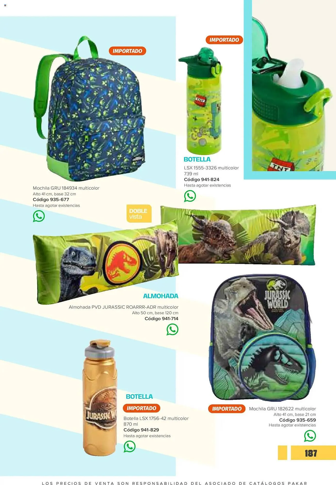 Catálogo de Catálogo SC Pakar 30 de enero al 1 de julio 2026 - Pagina 187