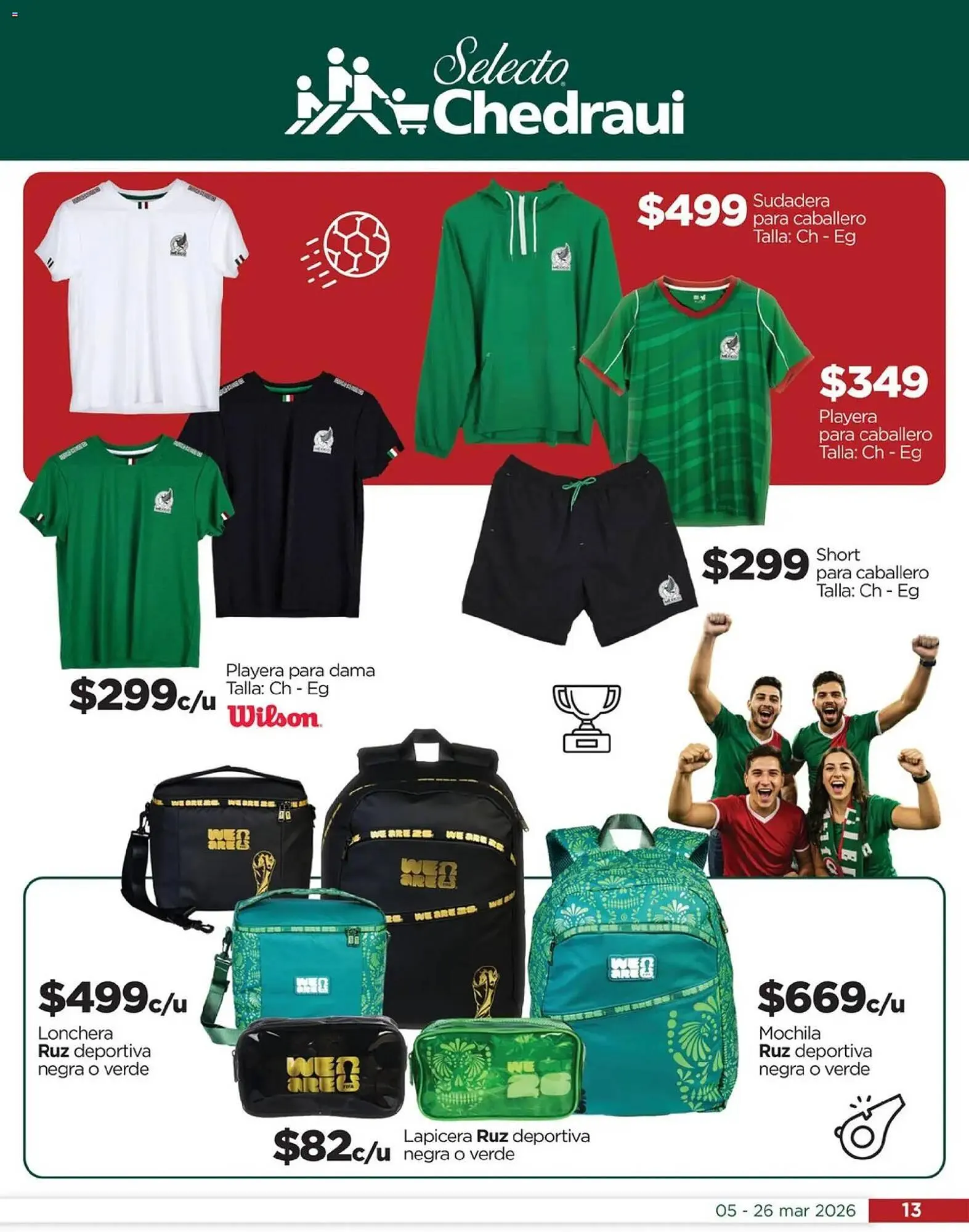 Catálogo de Folleto Chedraui 5 de marzo al 26 de marzo 2026 - Pagina 13