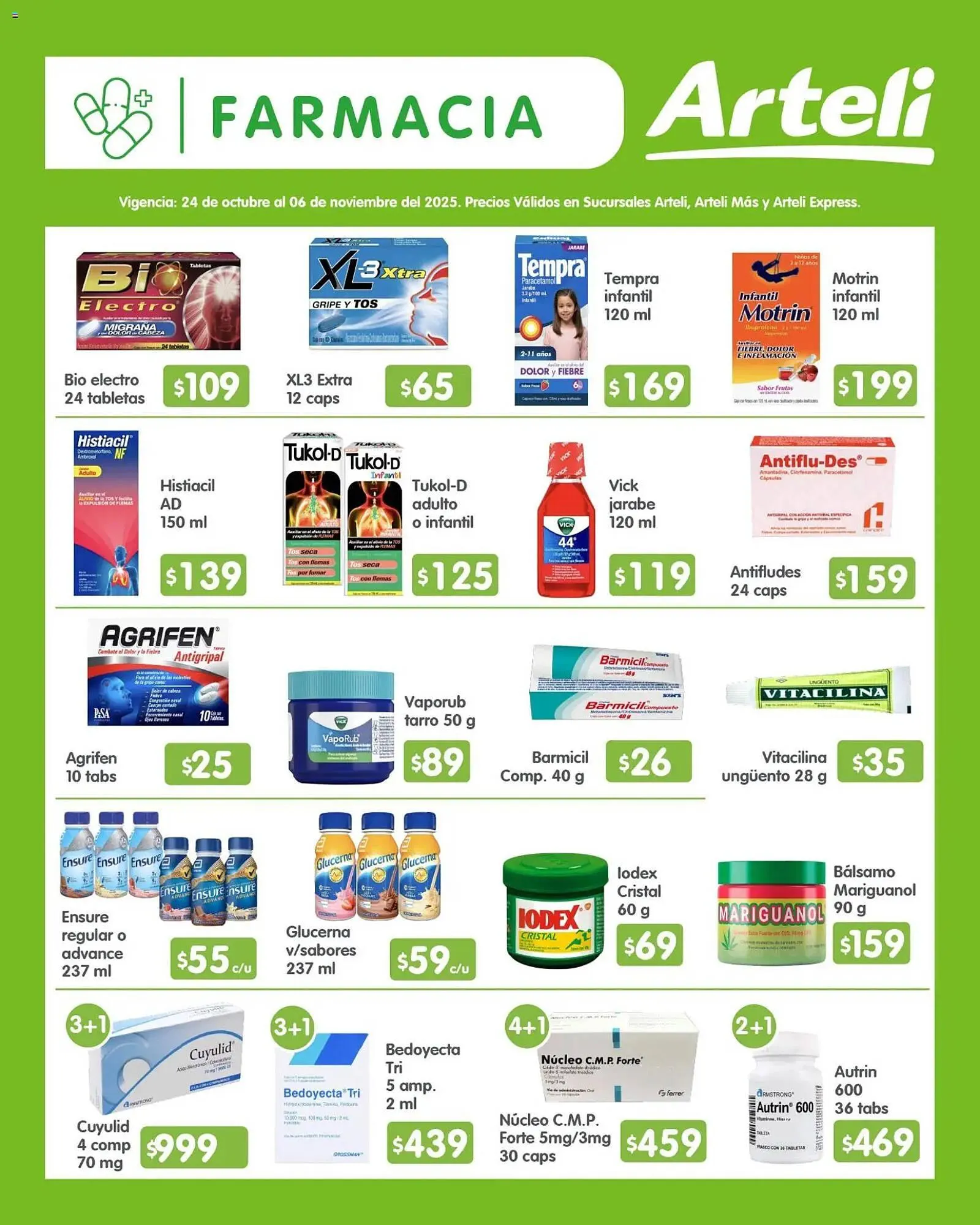 Catálogo de Folleto Arteli 27 de octubre al 6 de noviembre 2025 - Pagina 11