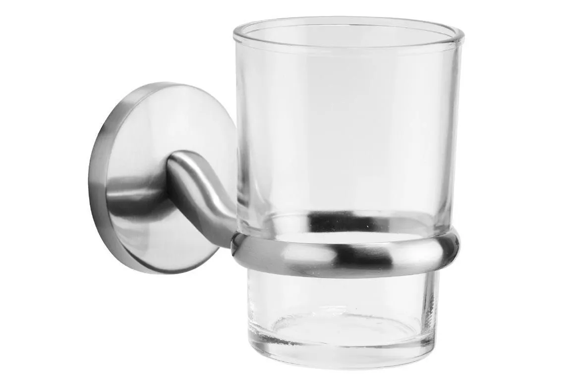 Portavaso Cepillero De Cromo Dica 1007