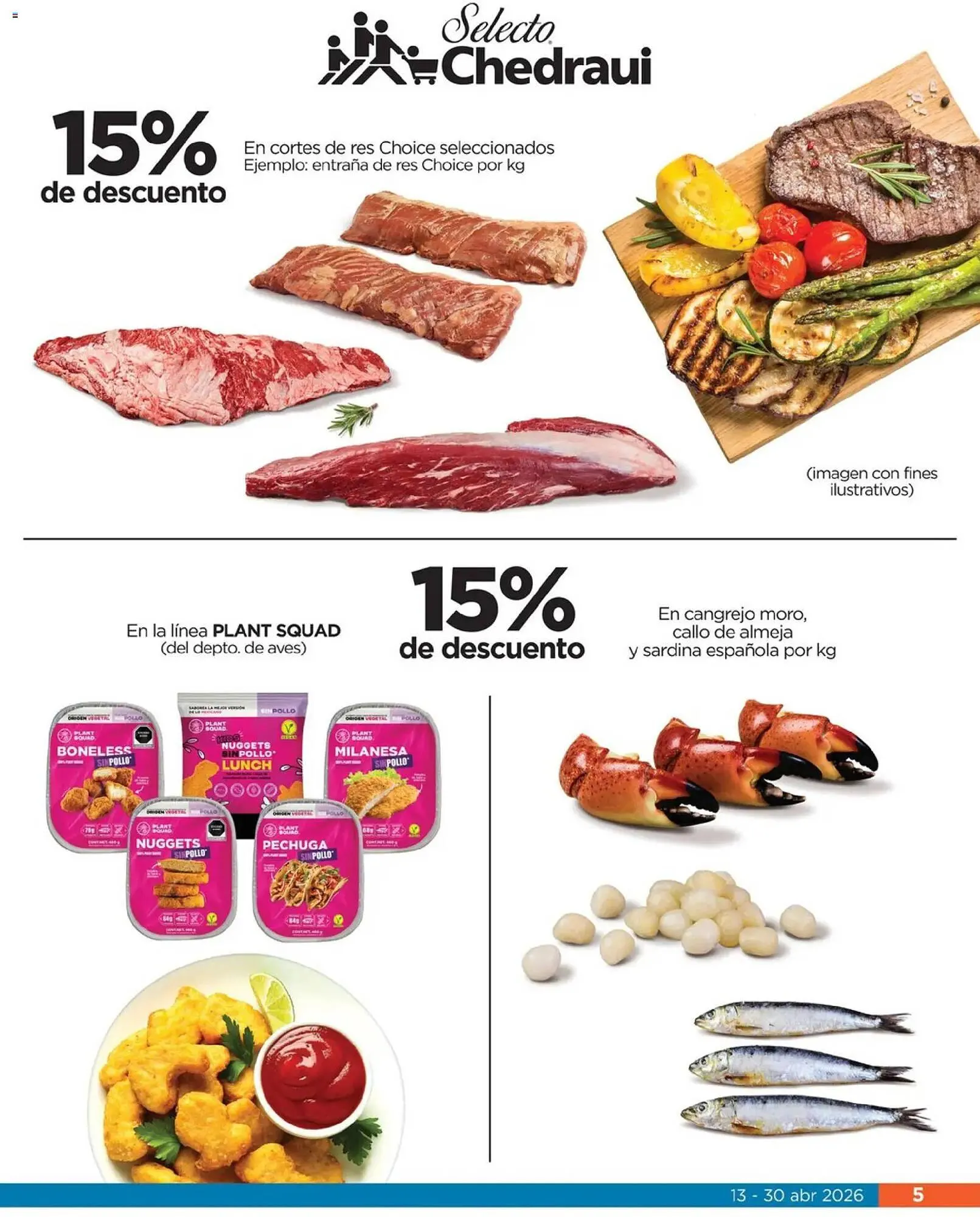 Catálogo de Folleto Chedraui 13 de abril al 1 de mayo 2026 - Pagina 5