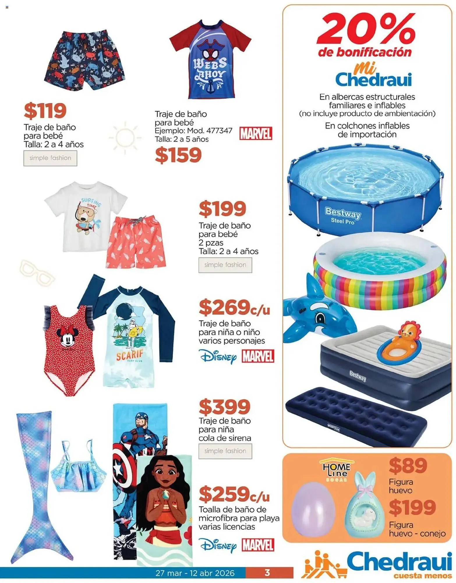 Catálogo de Folleto Chedraui 27 de marzo al 12 de abril 2026 - Pagina 3