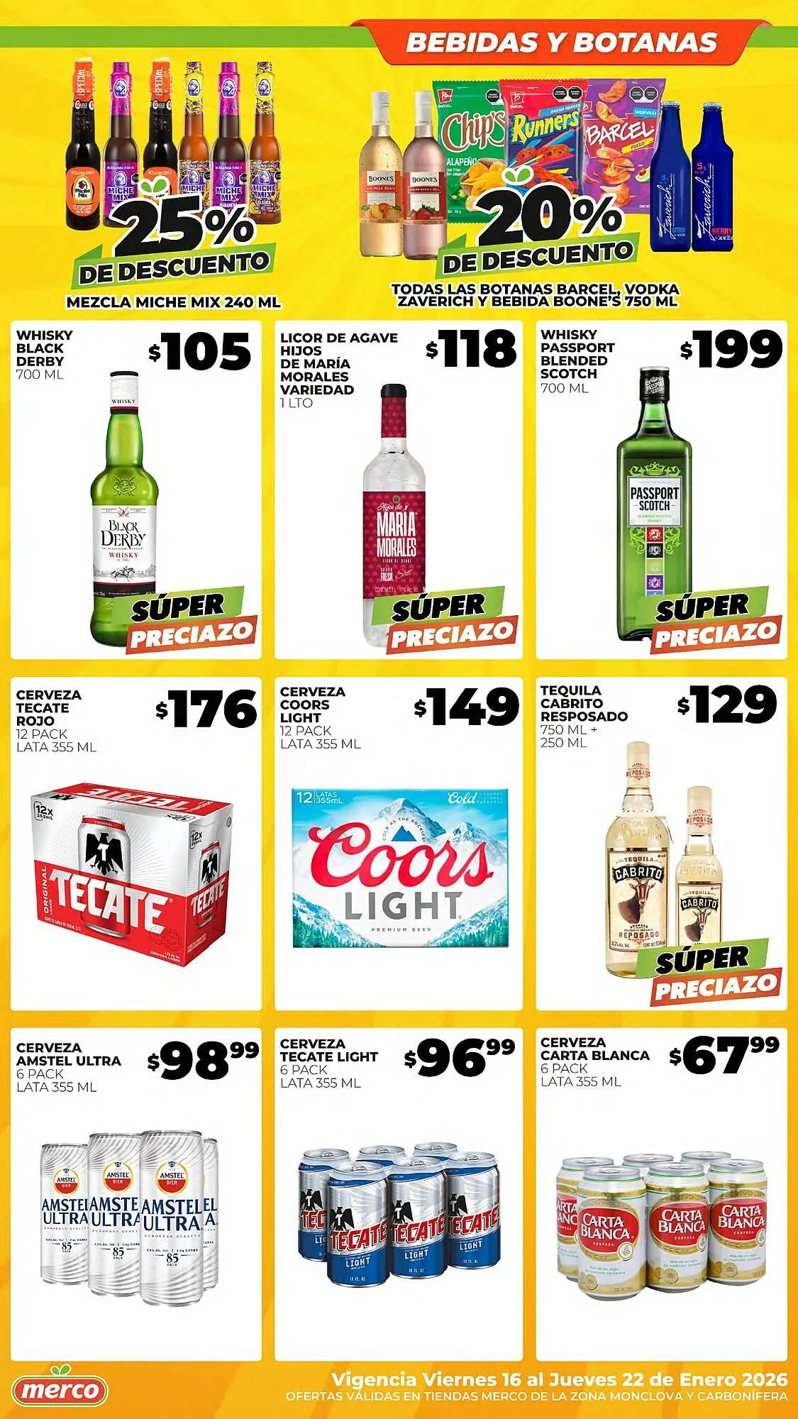 Catálogo de Folleto Merco 16 de enero al 22 de enero 2026 - Pagina 12