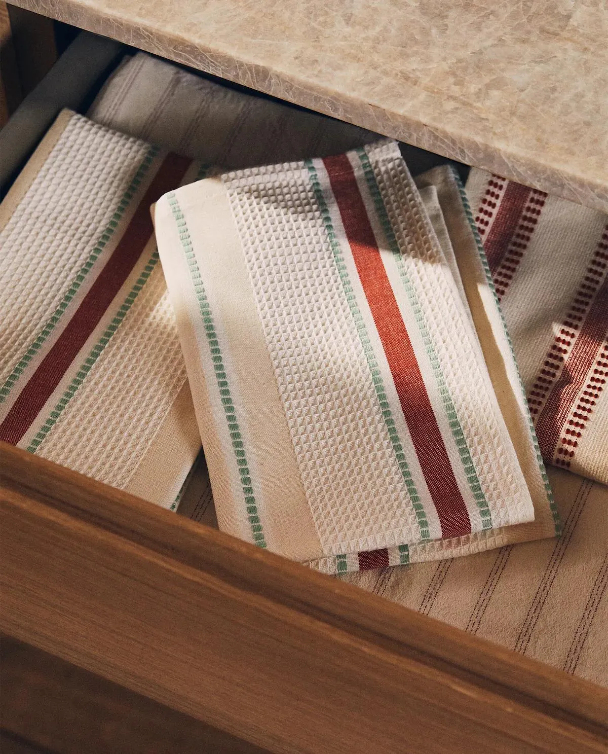 PAÑO DE COCINA GOFRADO RAYAS (PACK DE 2)