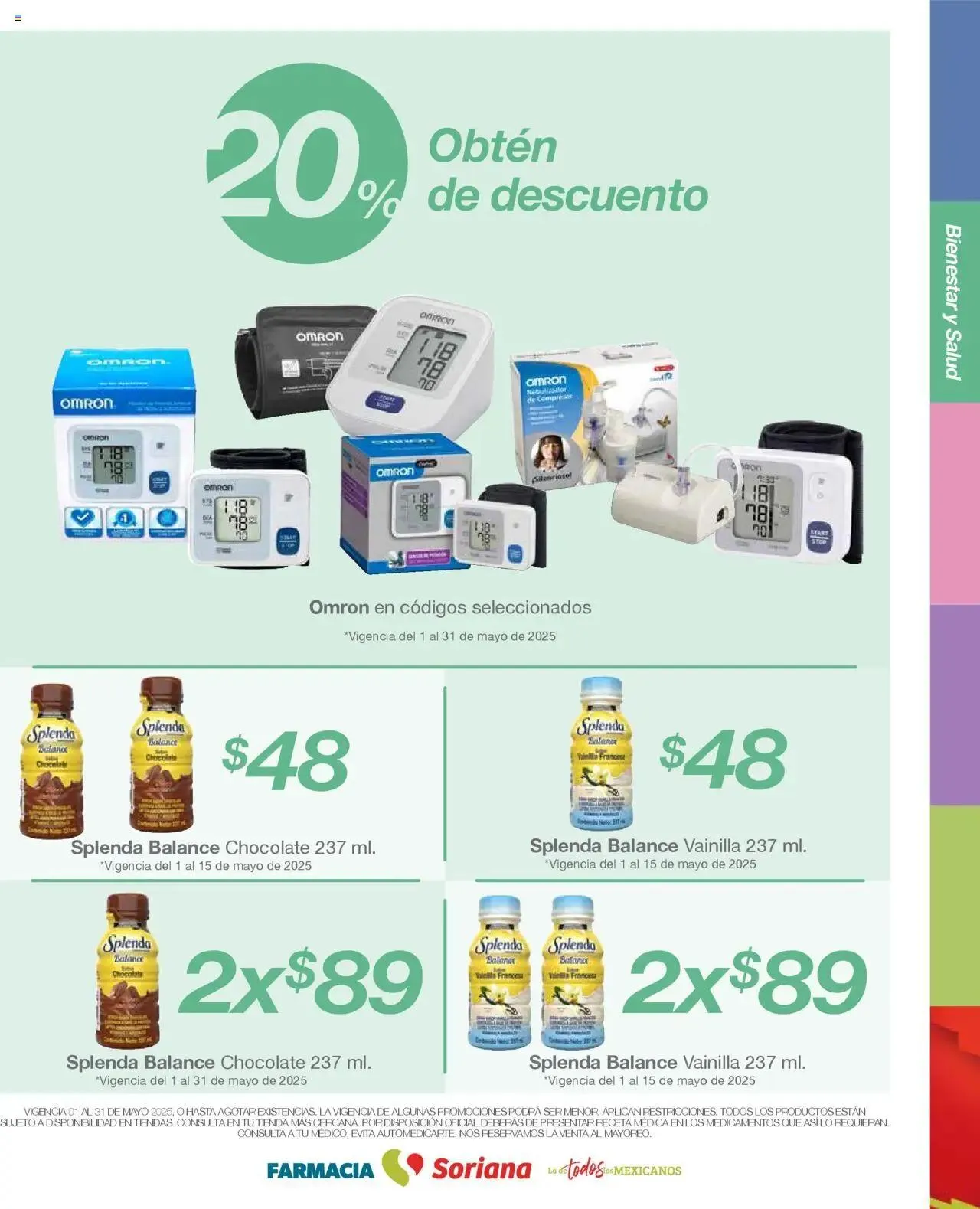 Catálogo de Soriana - Folleto Farmacia Mayo Híper Nacional 1 de mayo al 31 de mayo 2025 - Pagina 4