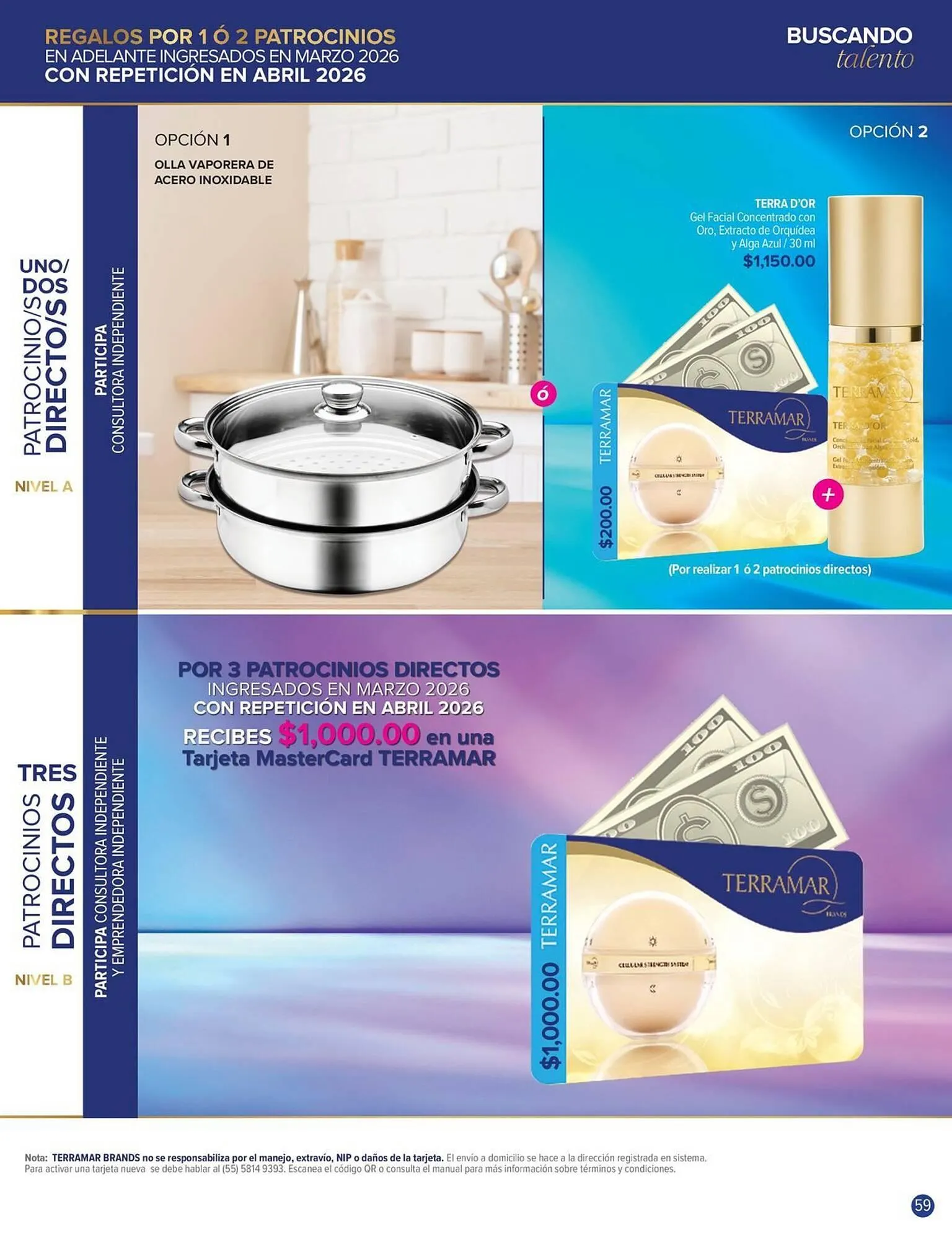 Catálogo de Catálogo Terramar Brands 1 de marzo al 31 de marzo 2026 - Pagina 59