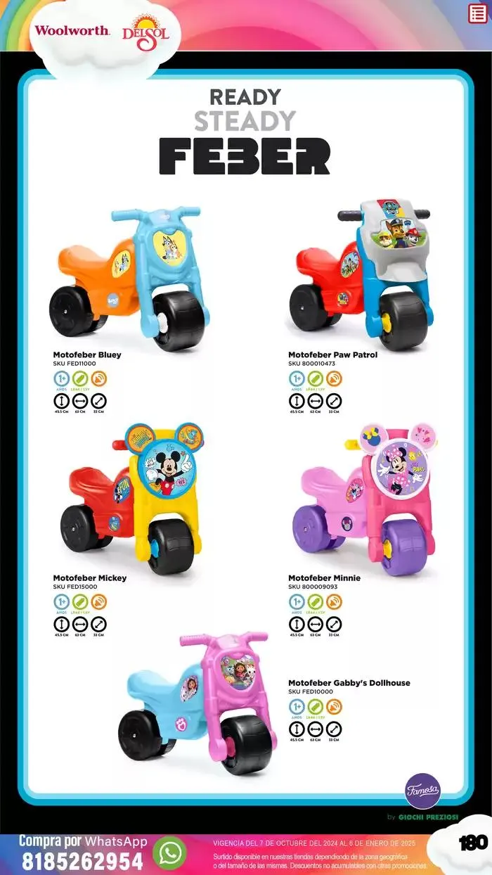 Catálogo de Llegó el Castillo del Juguete 15 de octubre al 6 de enero 2025 - Pagina 180