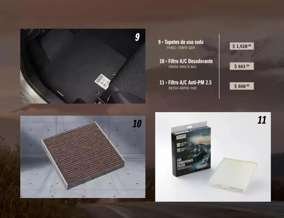 Catálogo de Catálogo ERTIGA XL7 BOOSTERGREEN 14 de marzo al 31 de diciembre 2025 - Pagina 6