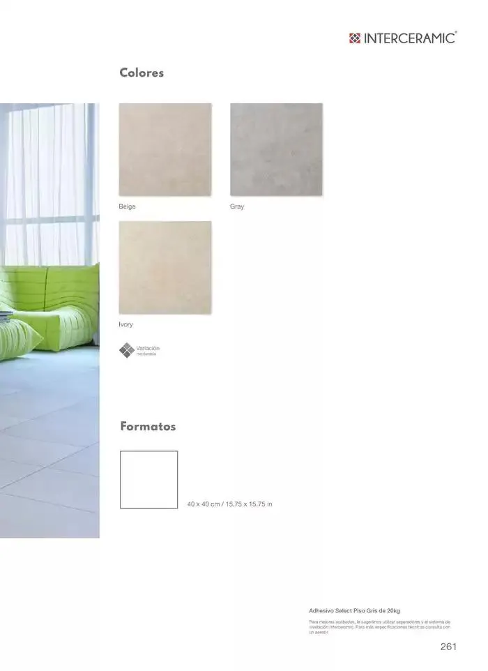 Catálogo de Colección de Pisos y Azulejos 7 de febrero al 7 de febrero 2026 - Pagina 261