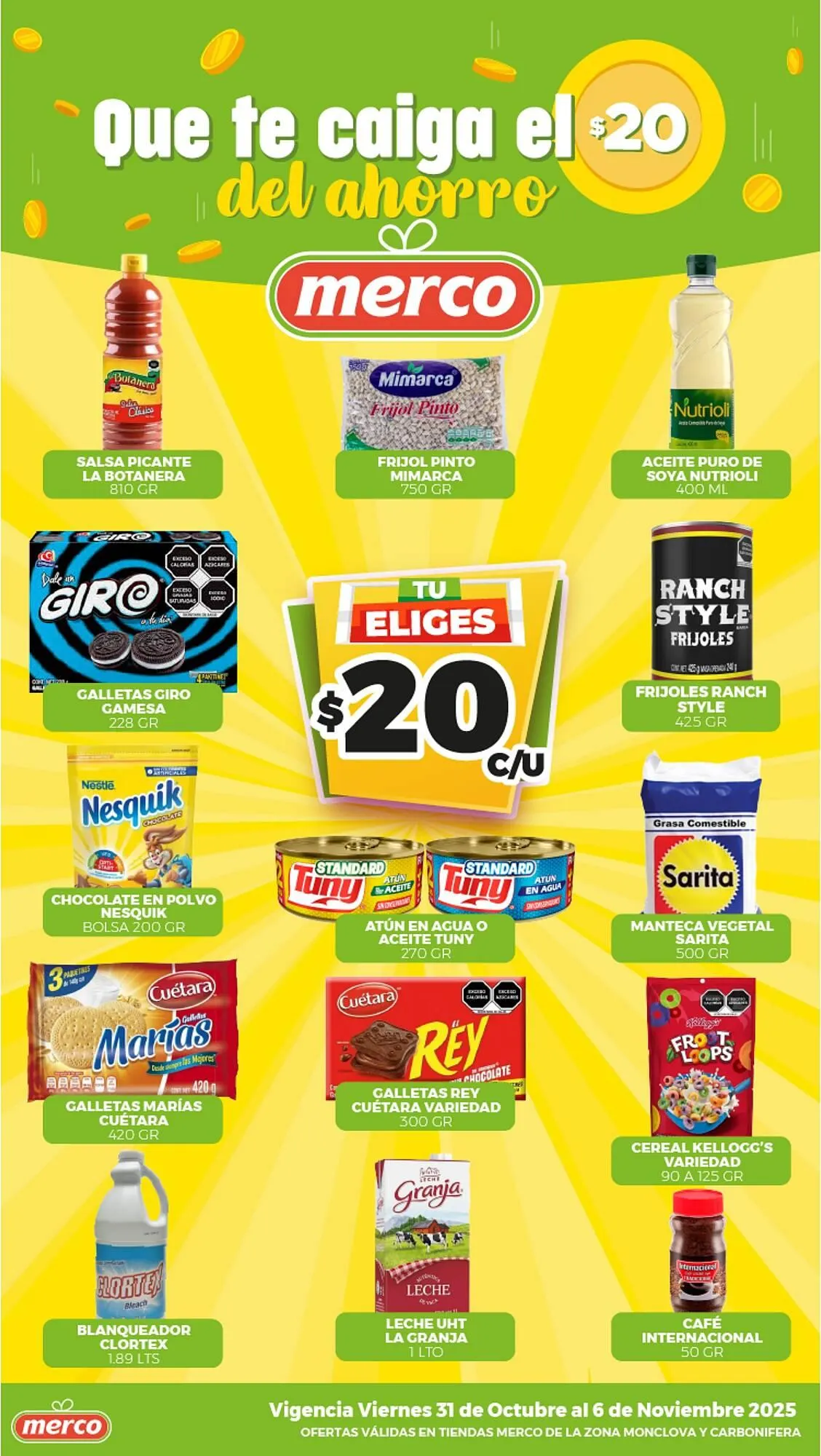 Catálogo de Folleto Merco 31 de octubre al 6 de noviembre 2025 - Pagina 3