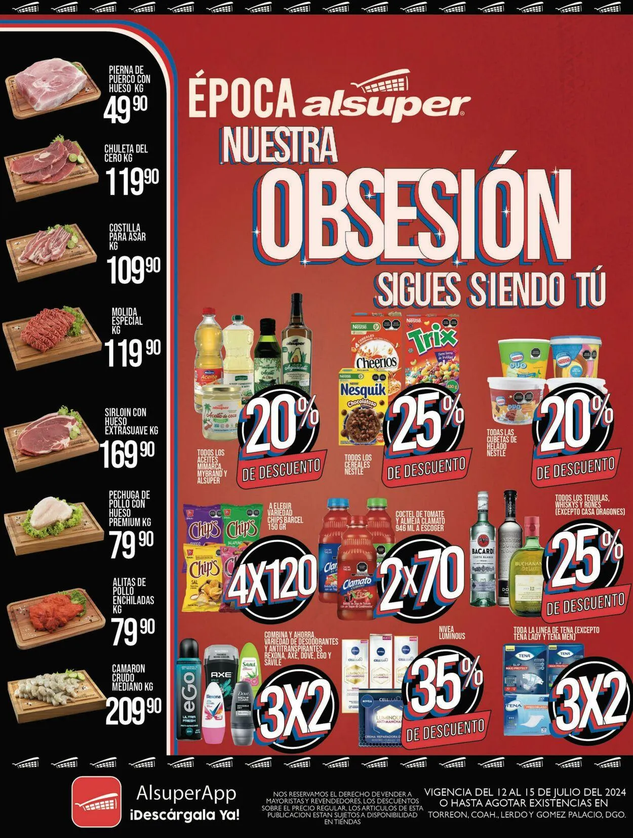 Catálogo de Alsuper - Laguna 12 de julio al 15 de julio 2024 - Pagina 1
