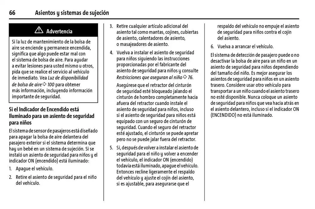 Catálogo de Chevrolet Corvette Stingray Manual del propietario 22 de enero al 31 de diciembre 2025 - Pagina 67