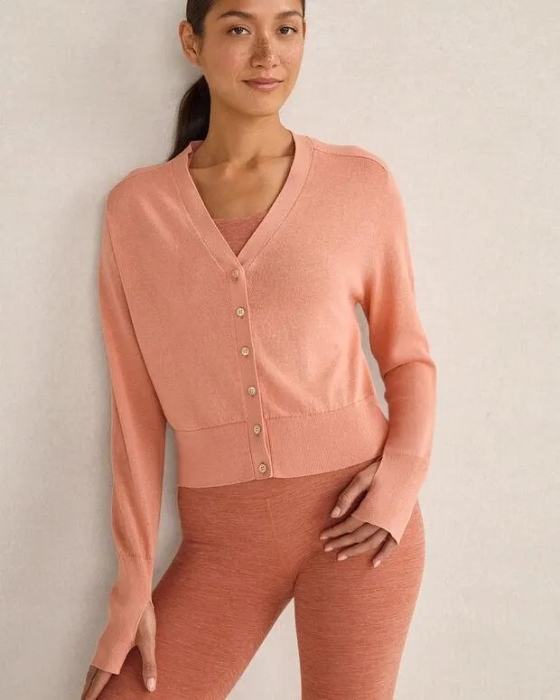 Organic Cotton Viscose Lightweight Cardigan