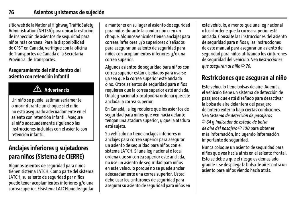 Catálogo de Chevrolet Corvette Stingray Manual del propietario 22 de enero al 31 de diciembre 2025 - Pagina 77