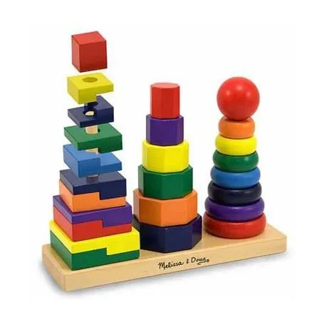 Apilador geométrico 3 torres