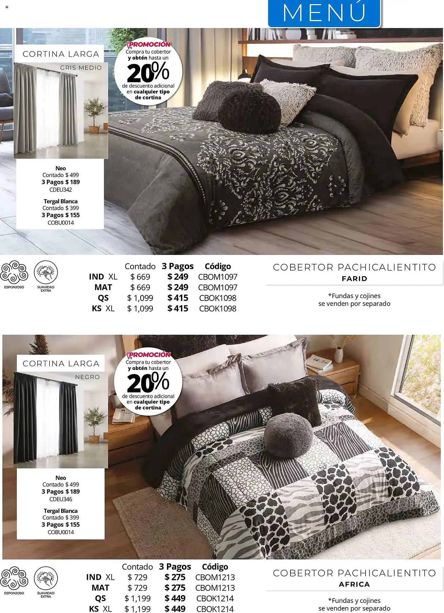 Catálogo de Catálogo Colchas Concord 1 de mayo al 1 de agosto 2026 - Pagina 323