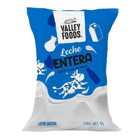 Leche Entera Valley Foods 1 Litro