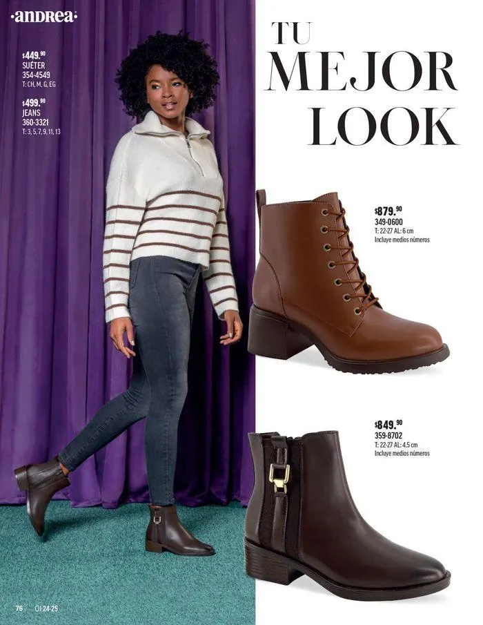 Catálogo de ANDREA - CALZADO DAMA 26 de agosto al 25 de enero 2025 - Pagina 173