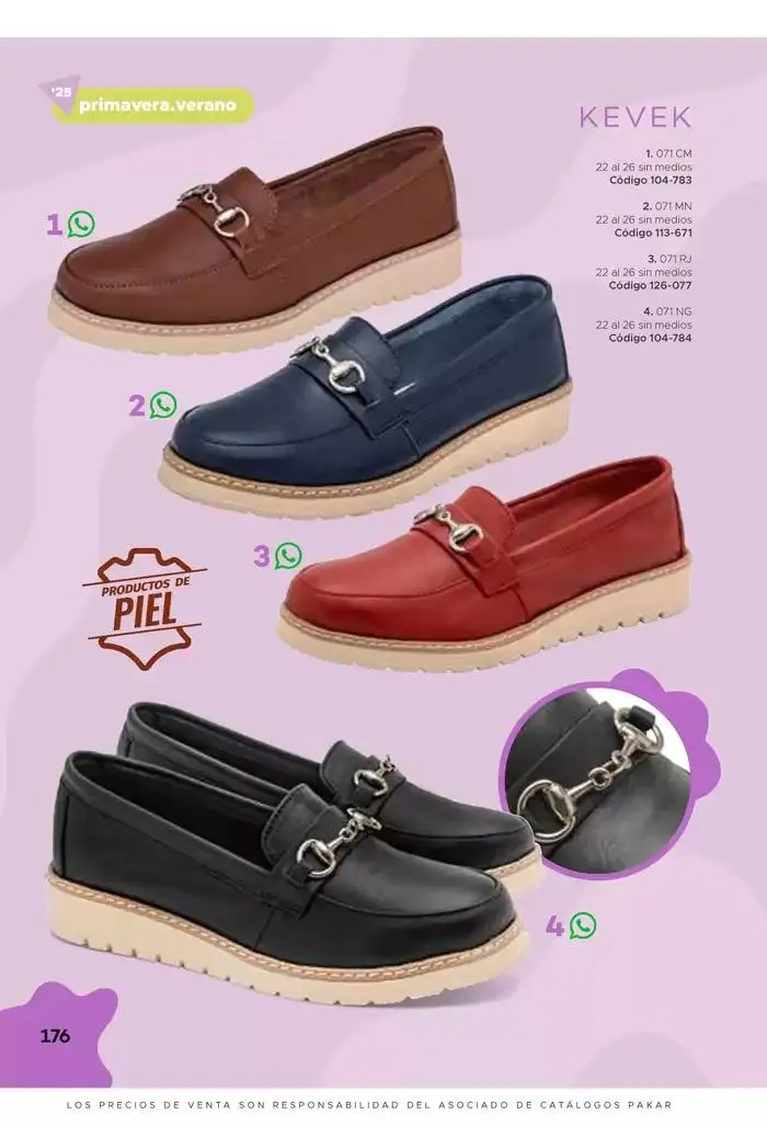 Catálogo de Pakar Mujer 31 de enero al 31 de agosto 2025 - Pagina 176