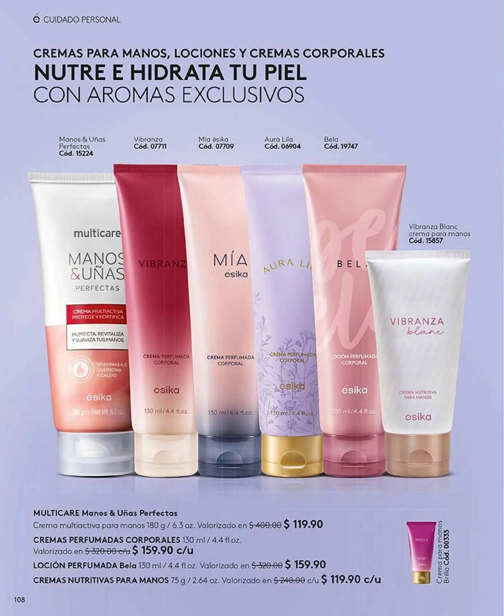 Catálogo de Catálogo Ésika 22 de julio al 31 de agosto 2025 - Pagina 108