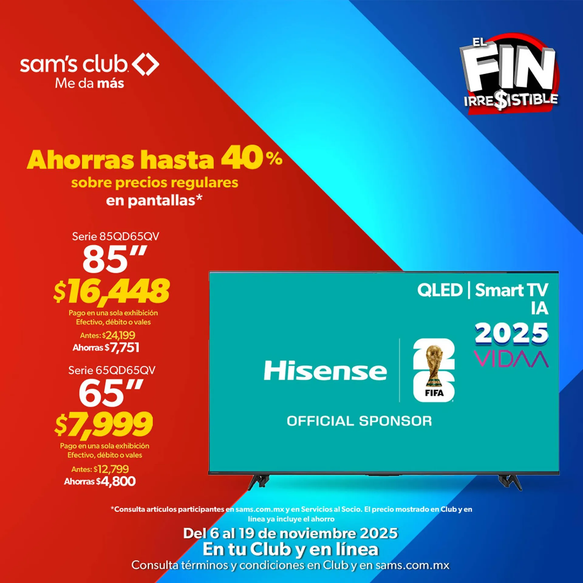 Catálogo de Catálogo Sam's Club 8 de noviembre al 19 de noviembre 2025 - Pagina 2