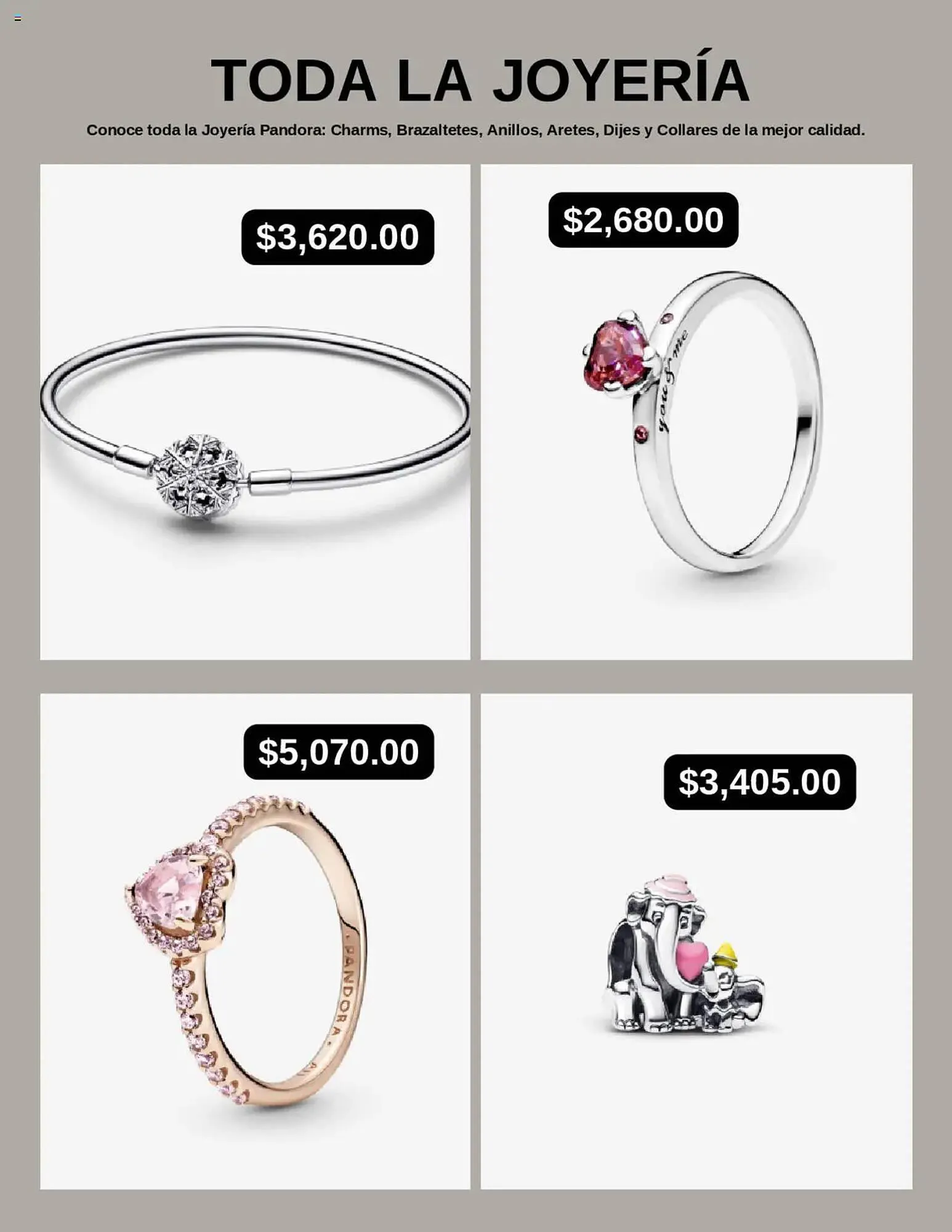 Catálogo de Catálogo Pandora 20 de mayo al 20 de junio 2025 - Pagina 2