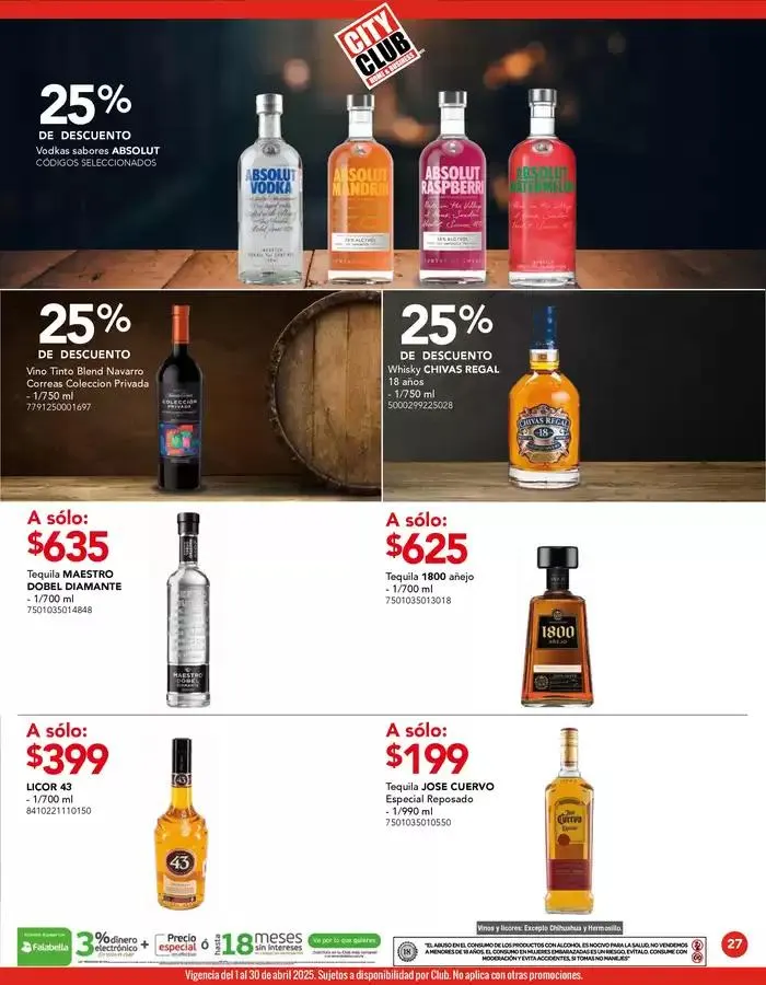 Catálogo de Folleto 1 de abril al 30 de abril 2025 - Pagina 27
