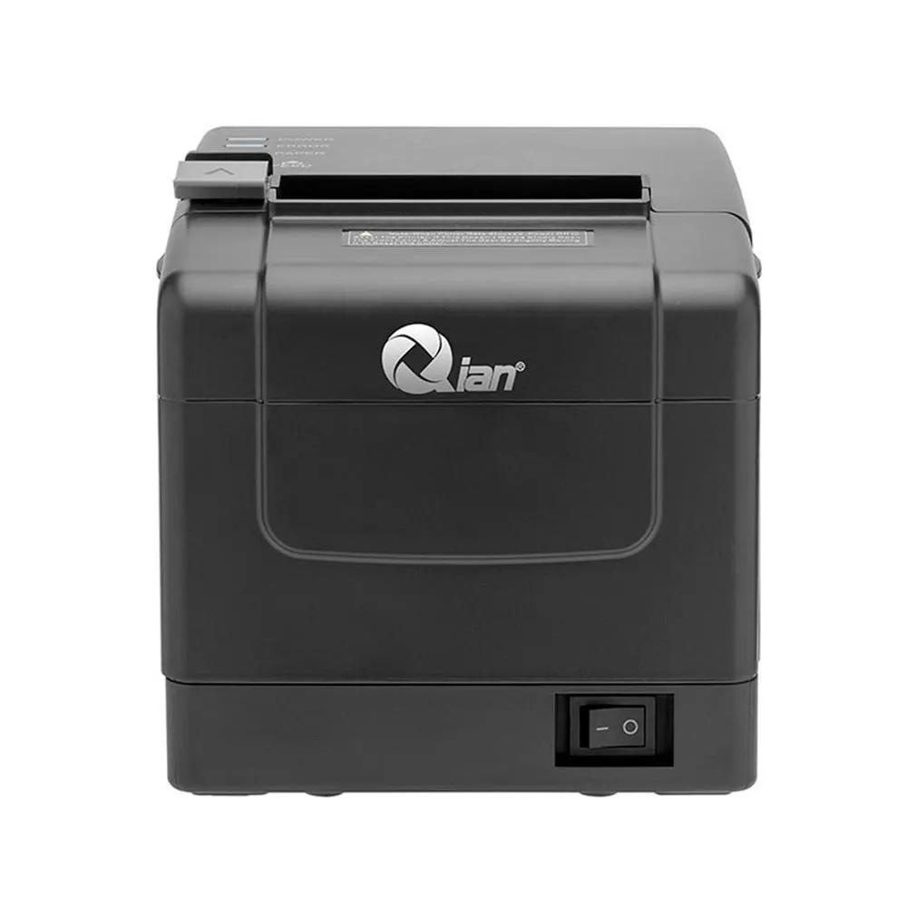 Impresora de Tickets Qian ANJET80 Ultra / Térmica / 203 x 203DPI / USB / Serie / Bluetooth / Negro / QTP-BTWF-01