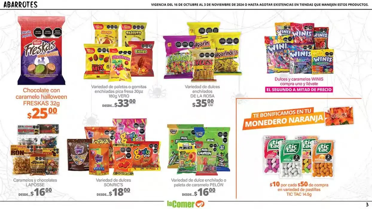 Catálogo de HALLOWEEN LA COMER 16 de octubre al 3 de noviembre 2024 - Pagina 3
